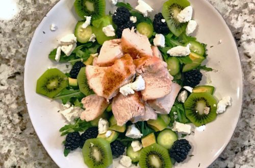 Kiwi Blackberry Salad